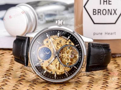 Copy Jaeger-Lecoultre Skeleton Moonphase Watches 43mm